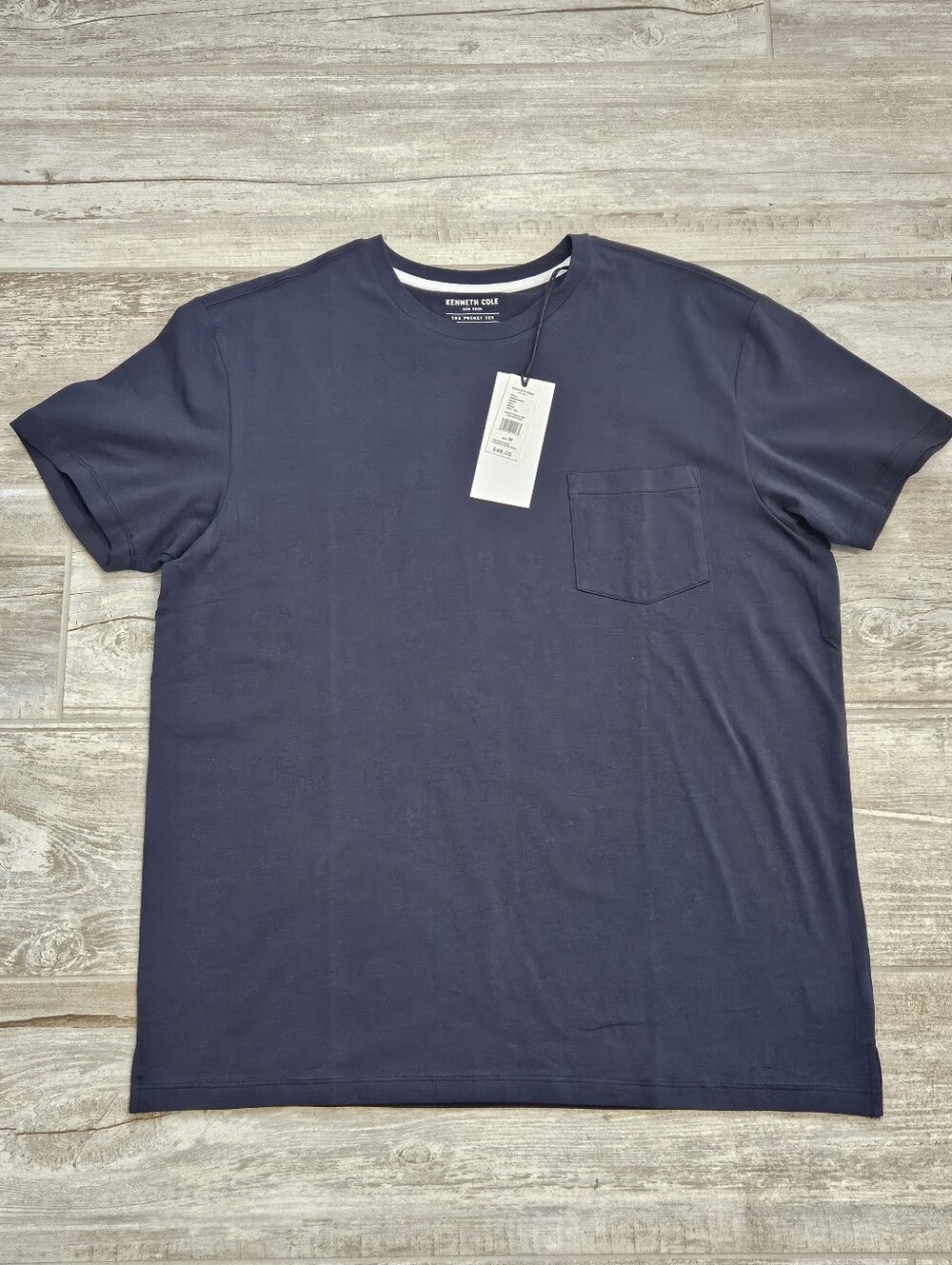 Kenneth Cole Pocket Tee - Navy